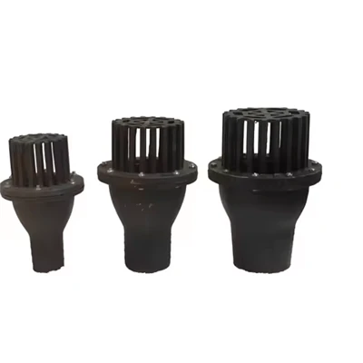 4" Hidlydd sugno plastig pwmp dŵr
